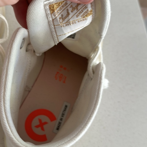 Converse Chuck Taylor 70 Marquis in White with Cream Suede Size 8.5 - Picture 4 of 4